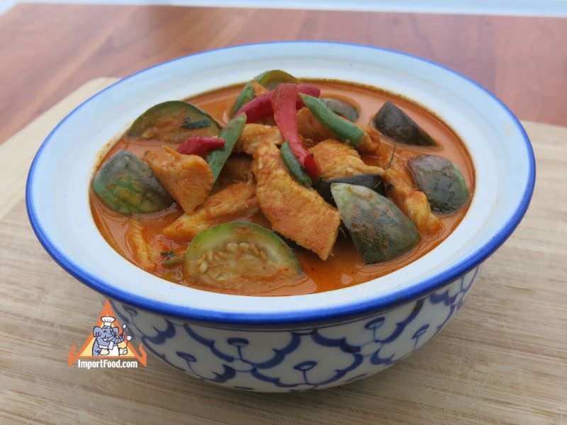 Thai Red Curry Chicken, 'Gaeng Phed Gai'