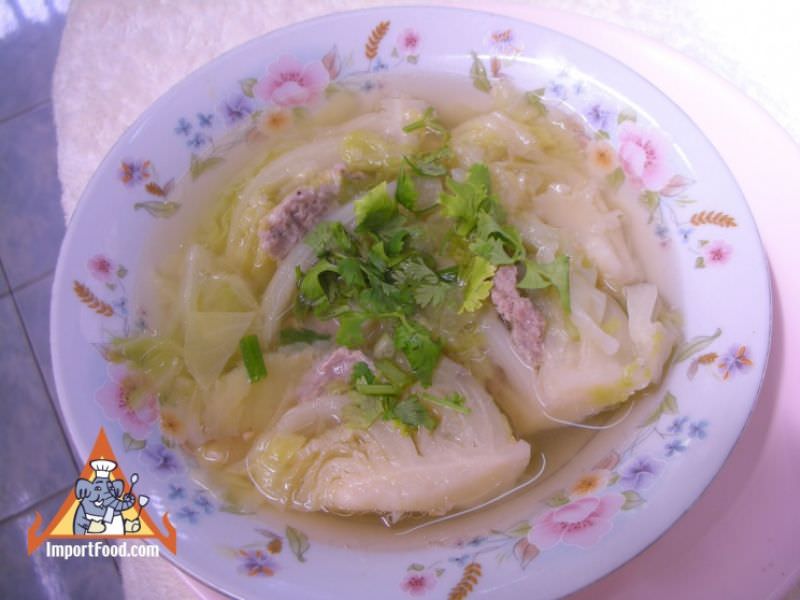 Pork in Cabbage Soup