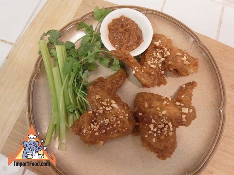 Spicy Thai Chicken Wings, 'Peek Gai Nam Daeng'