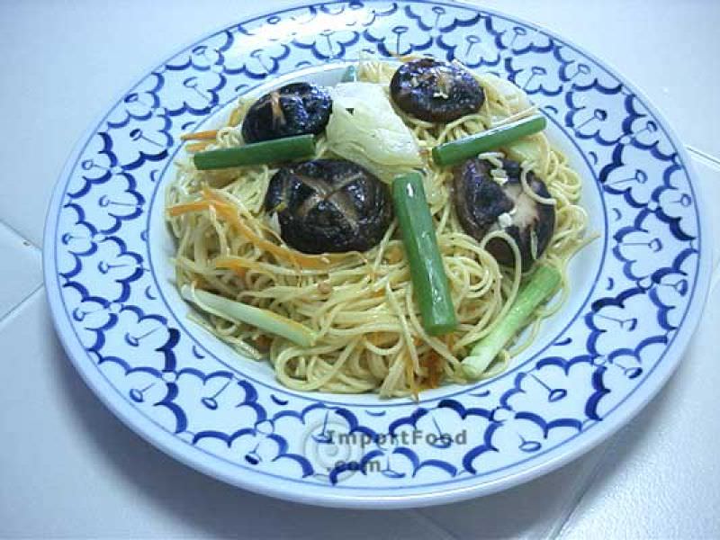 Stir-Fried Mee Sua Noodles (Vegetarian), 'Mee Sua Mangsawirat'