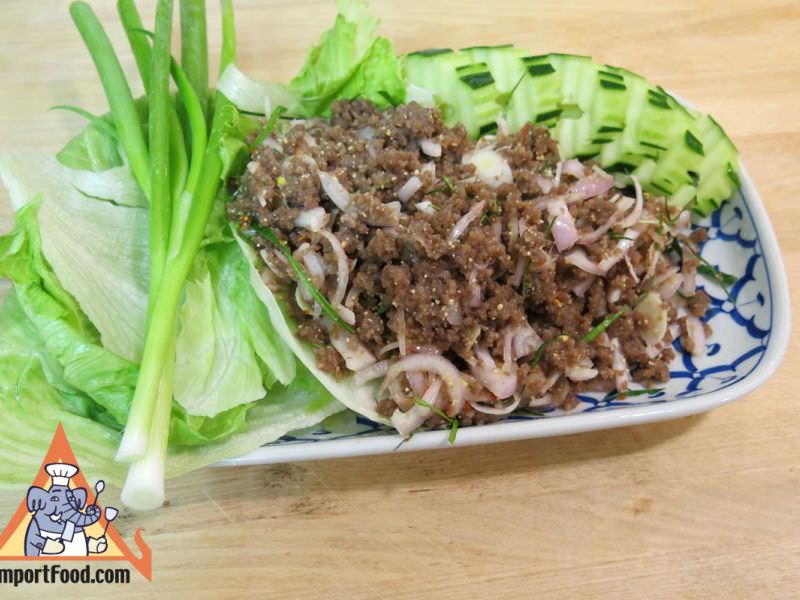Lao Style Beef Salad, 'Pra Nuea'