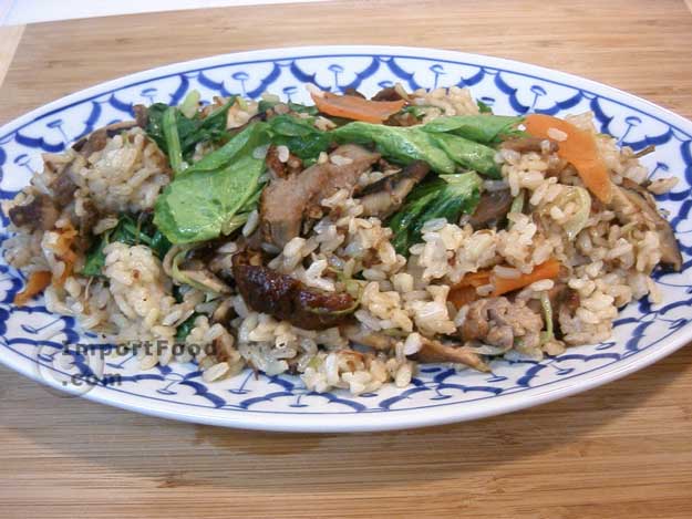 Duck-Fried Rice with Tamarind Sauce