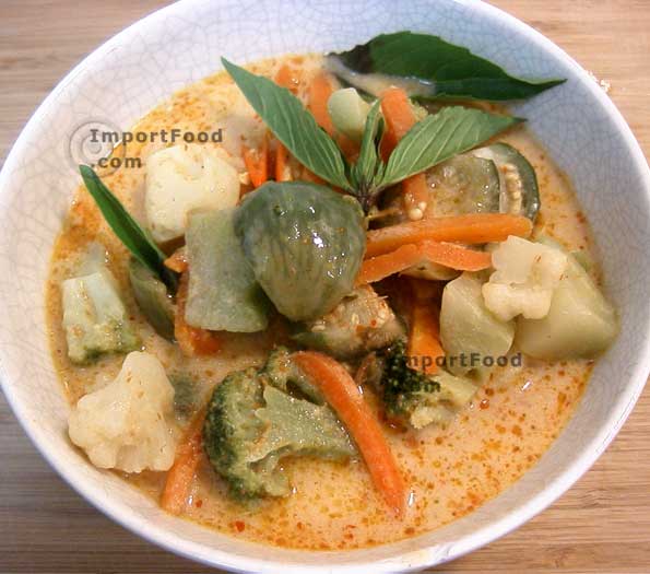 Thai Vegetable Eggplant Curry