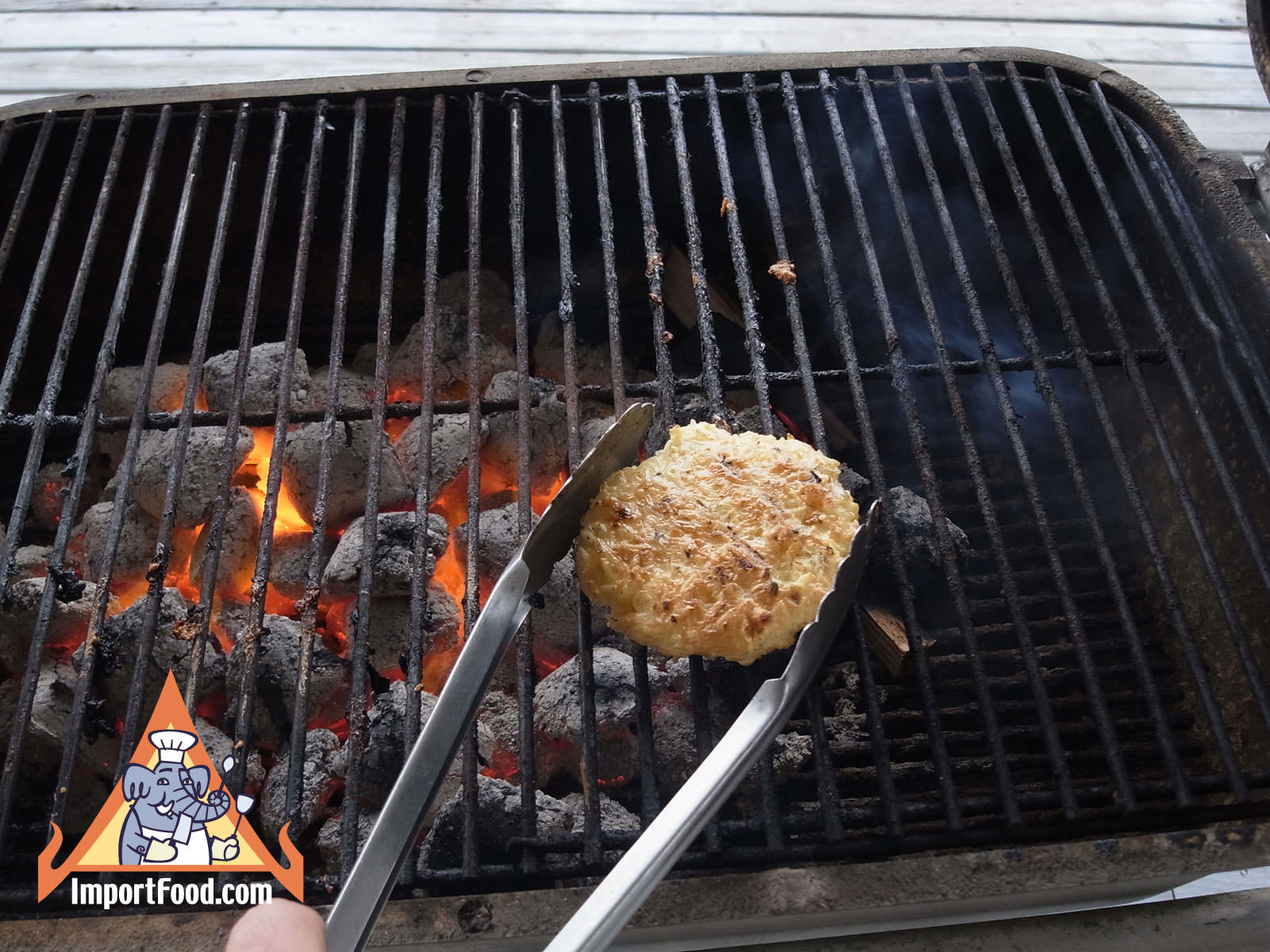 Grilled Thai Sticky Rice with Egg, 'Khao Jee'