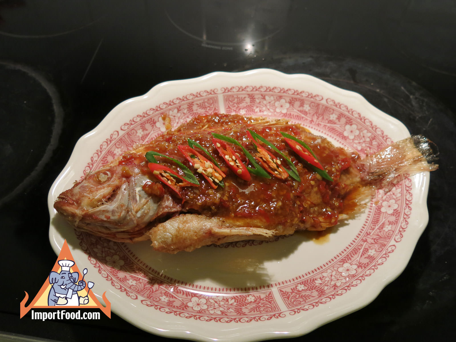 Recipe Thai Crispy Fish Topped With Chili Sauce Pla Rad Prik Importfood