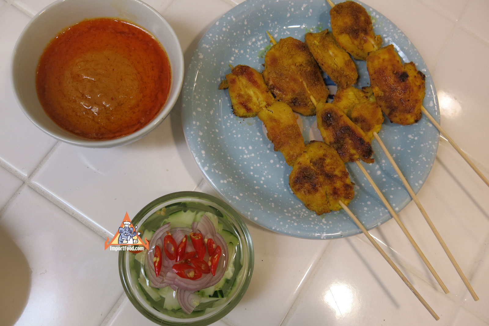 Chicken Satay, 'Satay Gai'