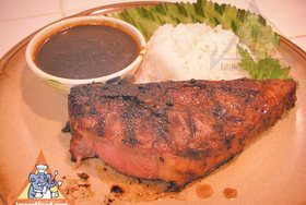 Thai Barbecue Pork with Lemongrass, 'Mu Yang Takrai'