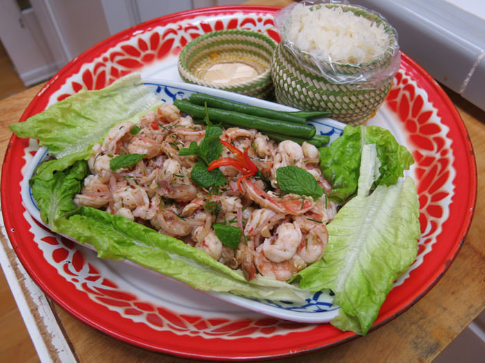 Recipe Thai Sushi, 'Pla Koong'