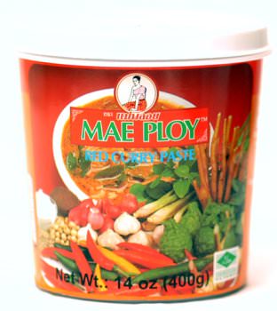 Mae Ploy Brand Red Curry Paste