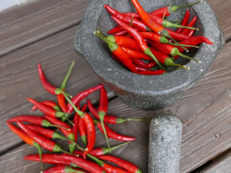 Fresh Red Thai Chile Peppers - ImportFood