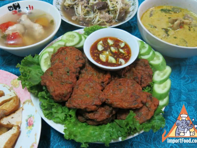 Recipe Spicy Thai Fish Cakes Tod Man Pla Importfood