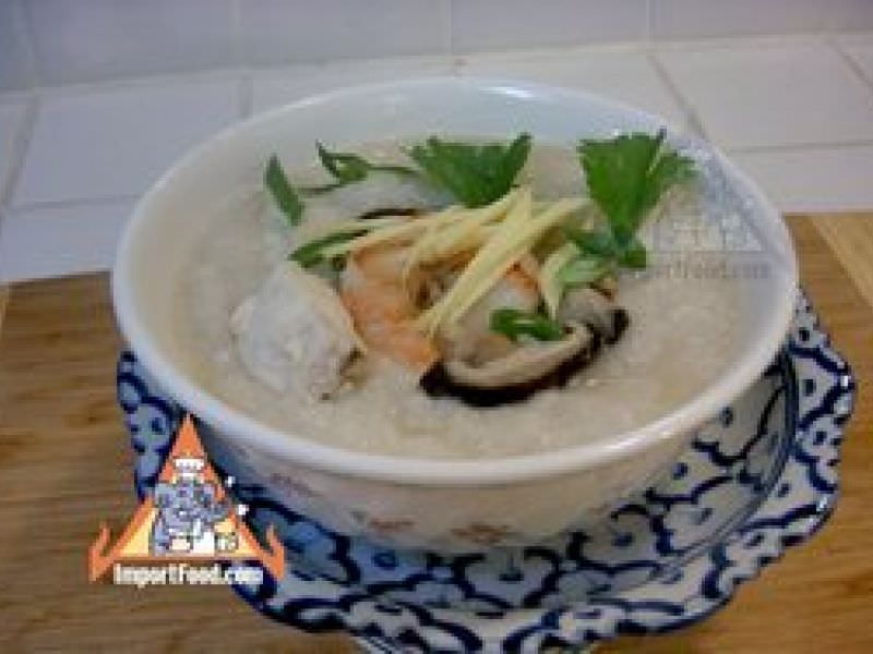 Thai Congee, Rice Porridge, Seafood