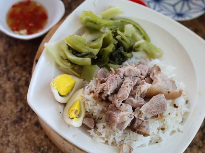 Pork Leg on Rice, 'Khao Kha Moo'