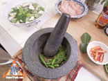 Mortar and Pestle, Solid Thai Granite :: ImportFood