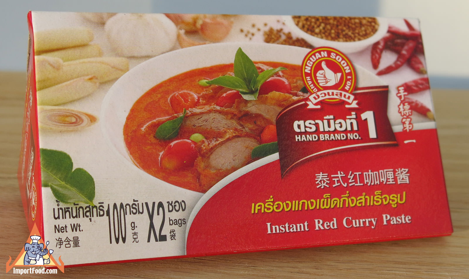 Hand Brand Red Curry Paste