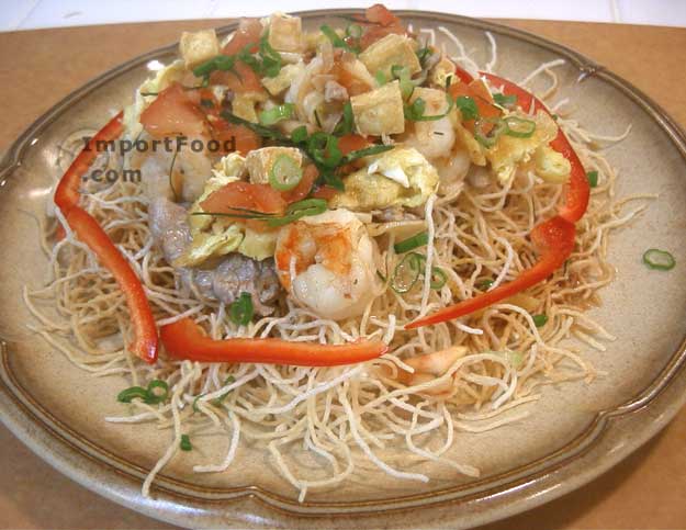 Thai Crispy Stir-Fried Noodle, 'Mee Krob'