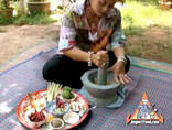 Mortar and Pestle, Solid Thai Granite :: ImportFood