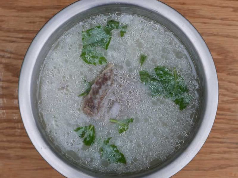 Bone Soup With Rice