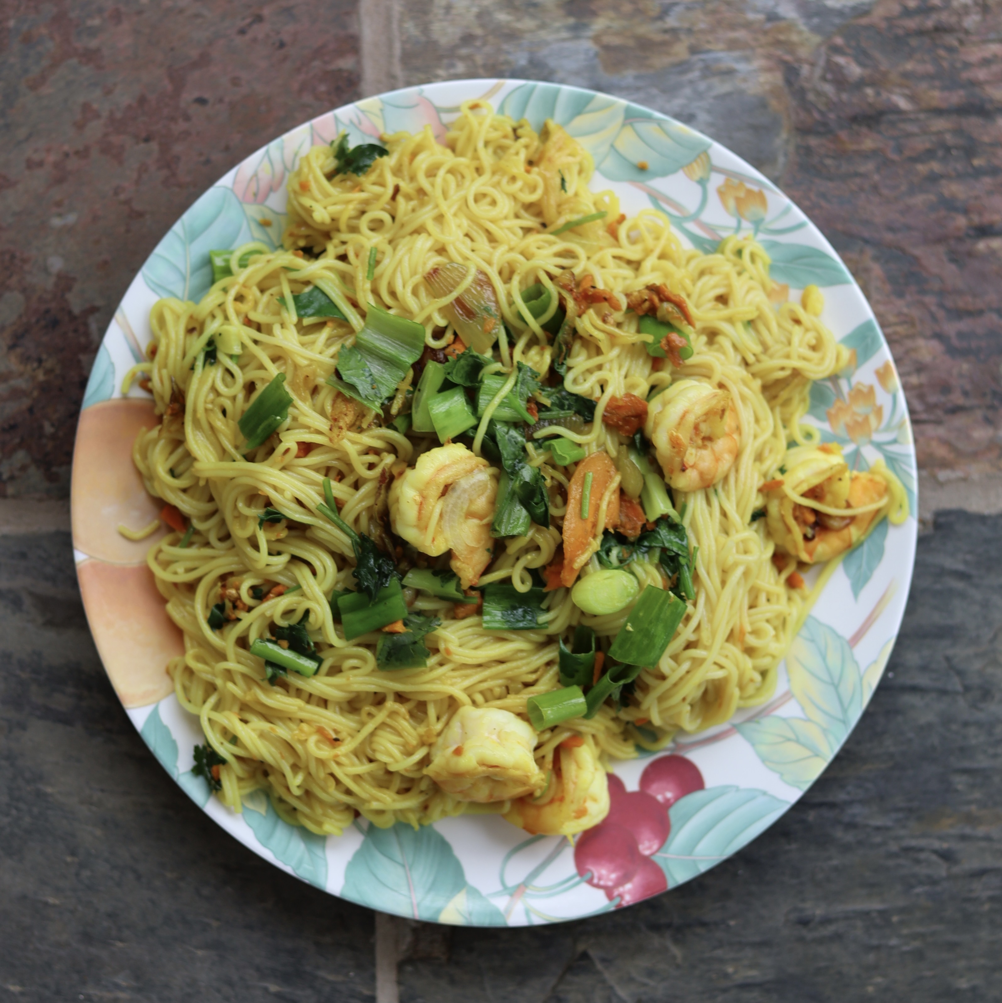 Thai Turmeric Shrimp Noodles