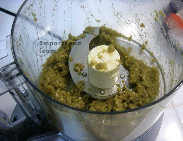 Puree curry paste