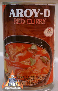 Pâte de Curry Rouge lot de 4 pots de 400g Mae Ploy – STAFF SAS