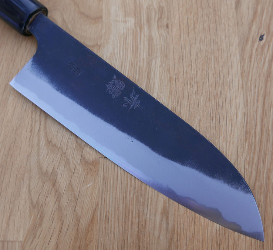 左 青 切出 小刀 日本製 Japan bluesteel knife - sandpiperpublishers.in