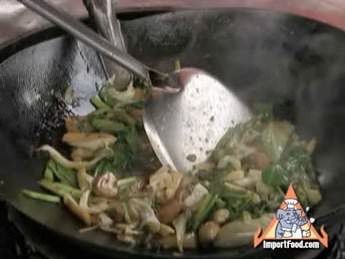 Stir-fried Mixed Vegetables, 'Pad Pak'