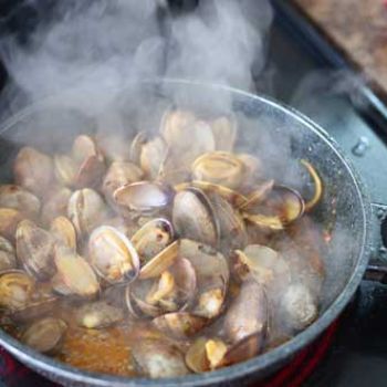 Frying Clams