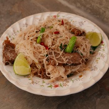 Stir-Fried with Beef and Lime