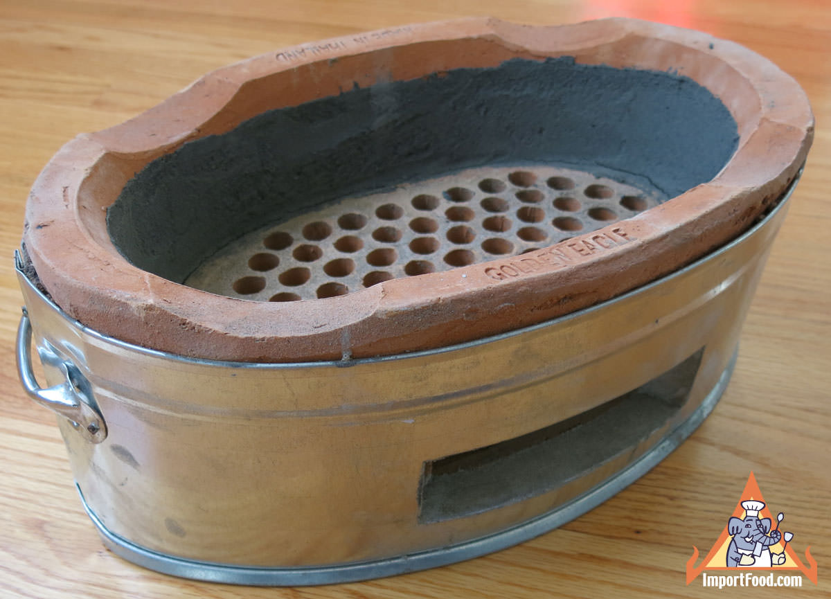 Lao-style plastic mortar/pestle - ImportFood