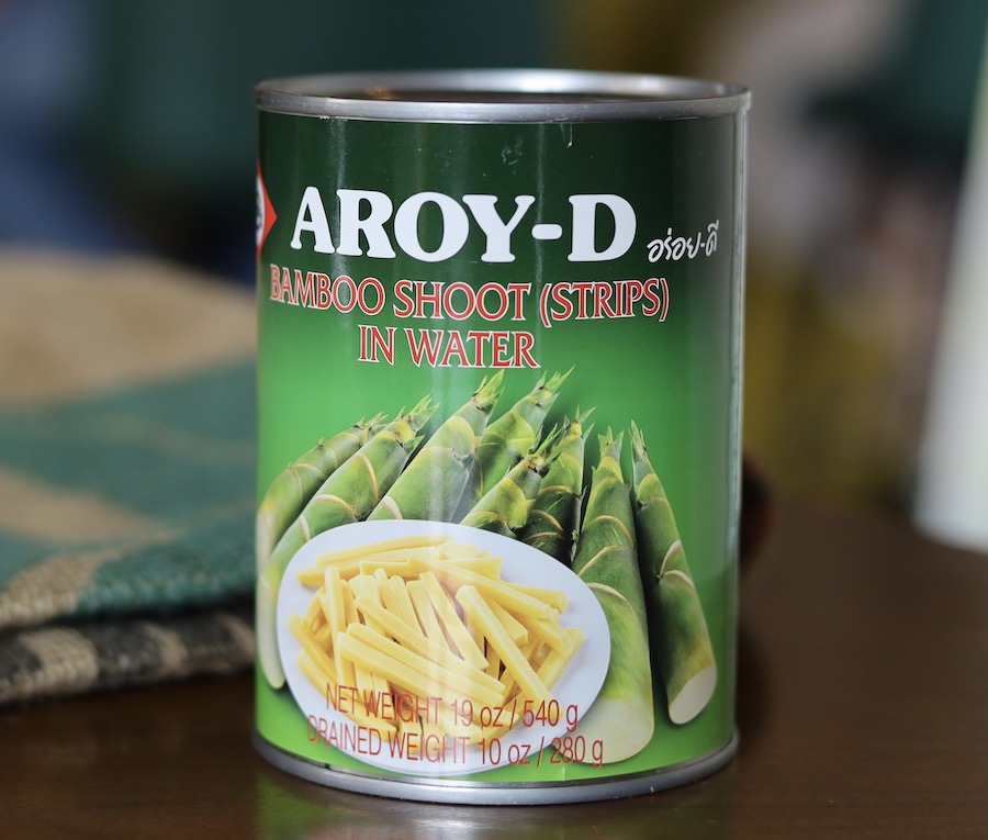 Thai Bamboo Shoot, Strips, 20 oz can - ImportFood