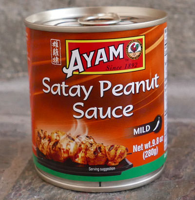 Satay Sauce, Ayam Brand, 10 oz - Mild