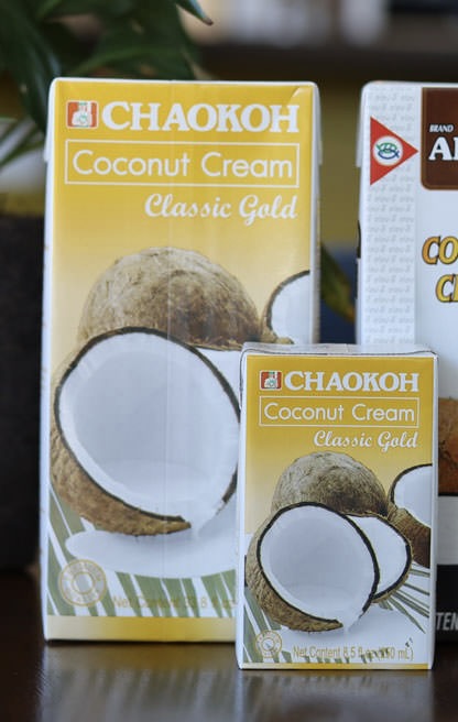 Thai Coconut Cream, All Natural, Chaokoh