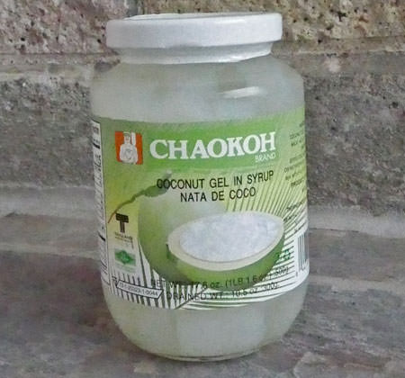 Nata de Coco, 16 oz jar, Thai