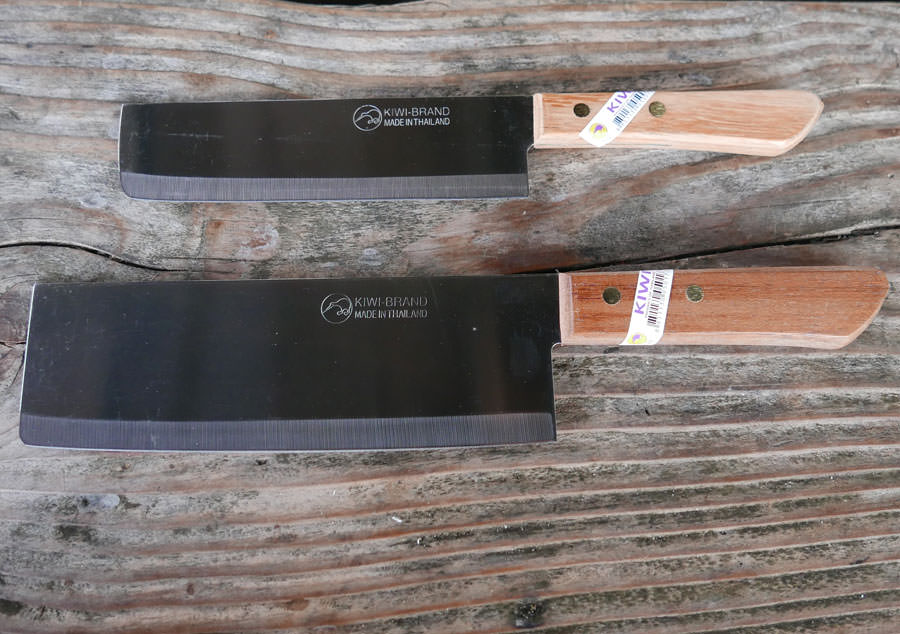 Set of Two Chopping Knives, Kiwi Thailand - ImportFood