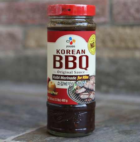 Korean BBQ Marinade, CJ brand, 17 oz bottle