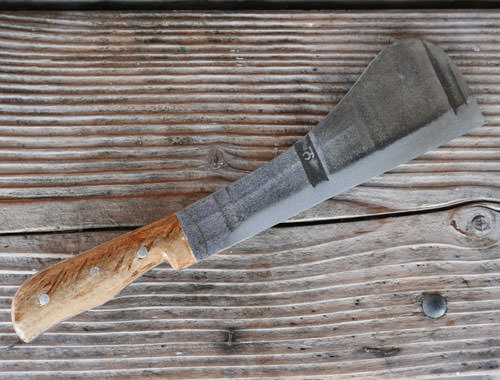 Handmade Palm and Coconut Cleaver