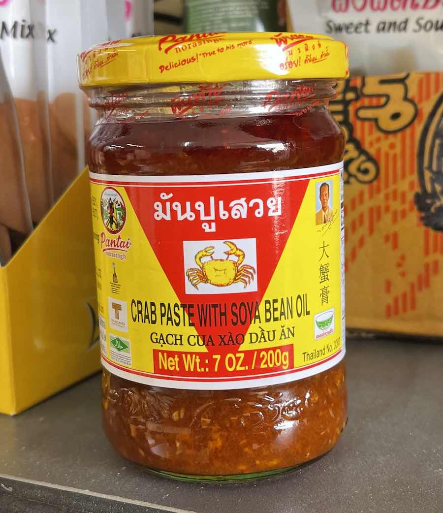 Crab Paste with Soybean Oil