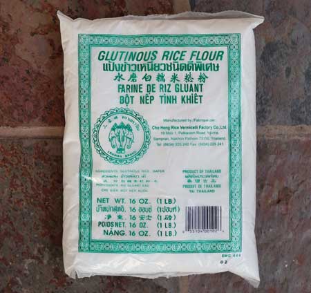 Thai Glutinous Rice Flour, 16 oz