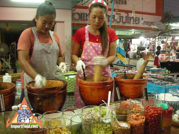 Thai Street Vendor Jungle Salad, Tum Pa