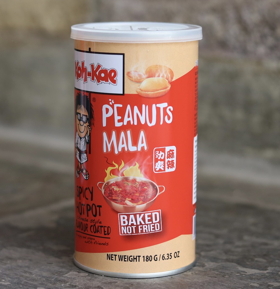 Koh-Kae Peanut Snack, Mala Hot Pot Flavor, 6.35 oz can