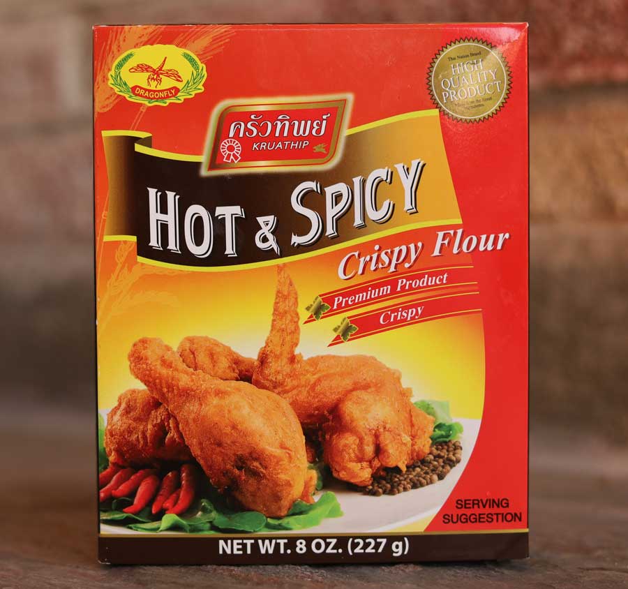 Hot and Spicy Crispy Flour, Kruathip - ImportFood