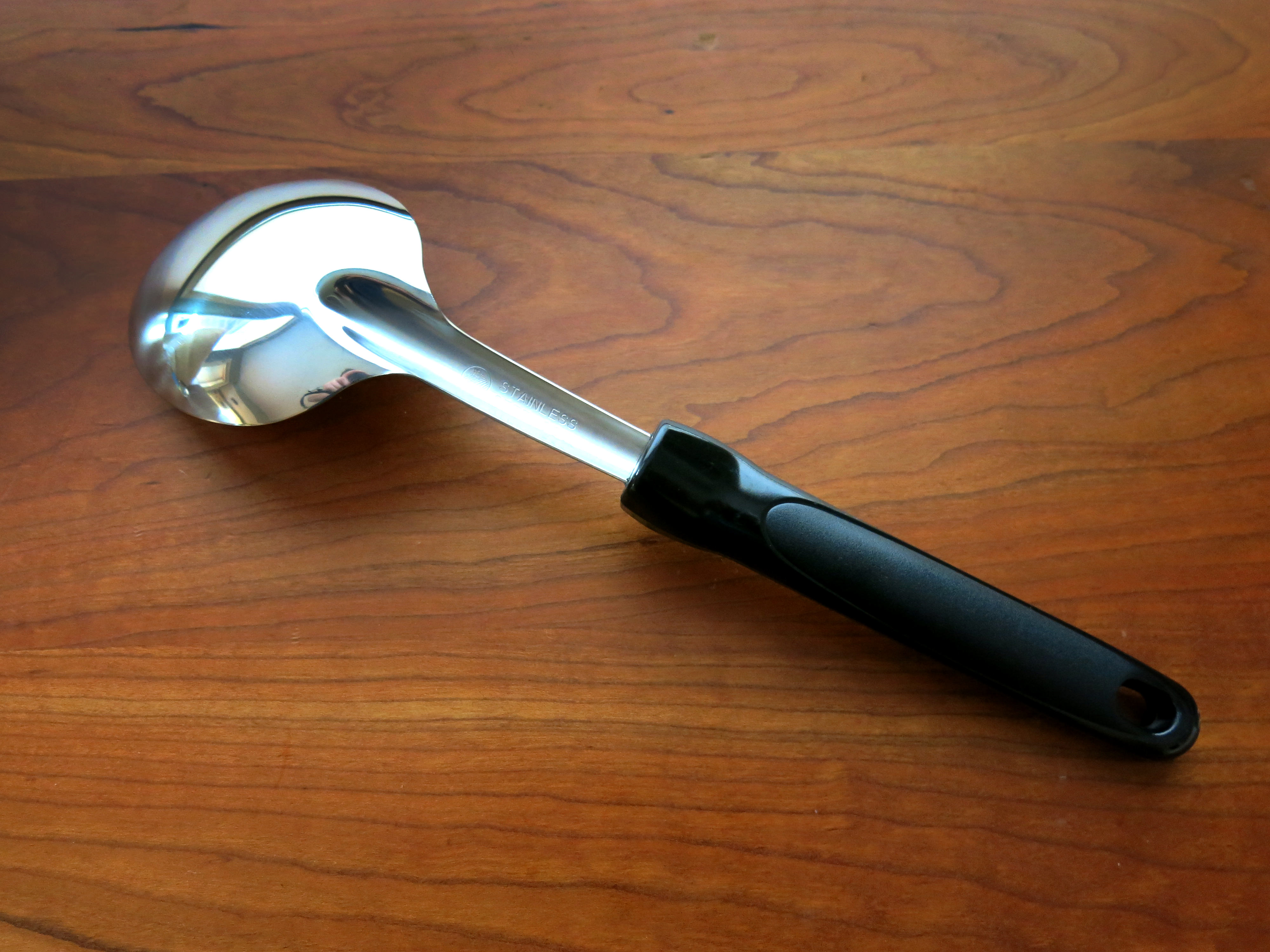 Stainless Steel Bakelite Handle Large Thai Spoon