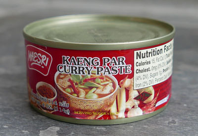 Kaeng Par Curry Paste, Maesri