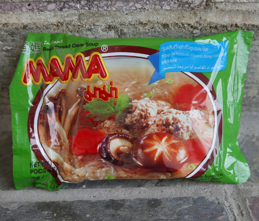 MAMA Ramen Style Instant Oriental Noodles, Bean Thread Clear Soup Flavor