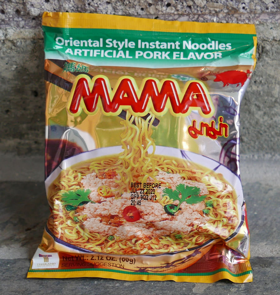 Mama, Instant Noodles, Pork - ImportFood