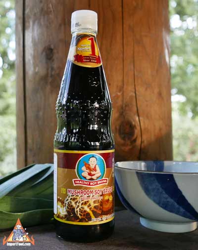 Mushroom Soy Sauce, Healthy Boy, 24 oz