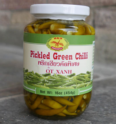 Thai Green Chili, Pickled