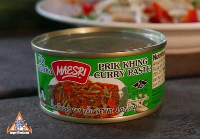 Prik Khing Curry Paste, Maesri