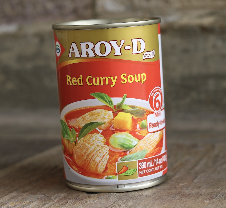 Red curry store paste can